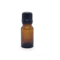Load image into Gallery viewer, 10ml Empty Amber Glass Bottle With Black Cap
