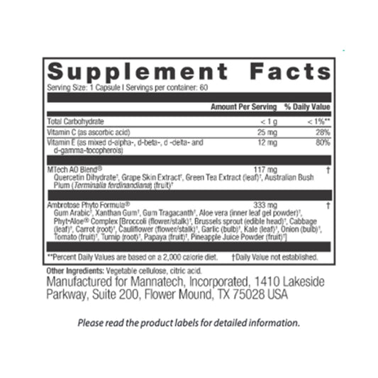 Ambrotose AO® (60 caps)