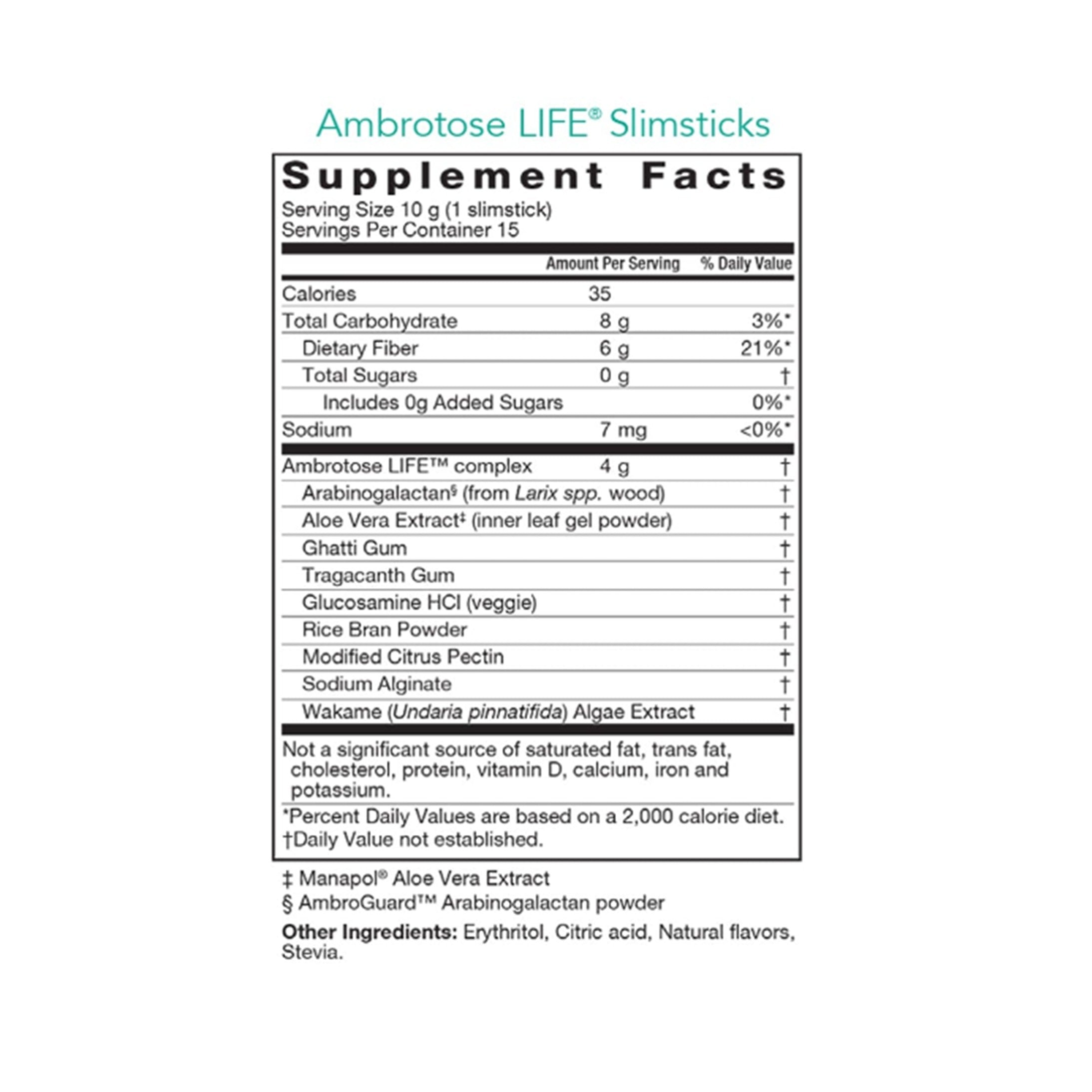 Ambrotose® LIFE - Sachets