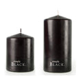 Load image into Gallery viewer, Black Pillar Candle
