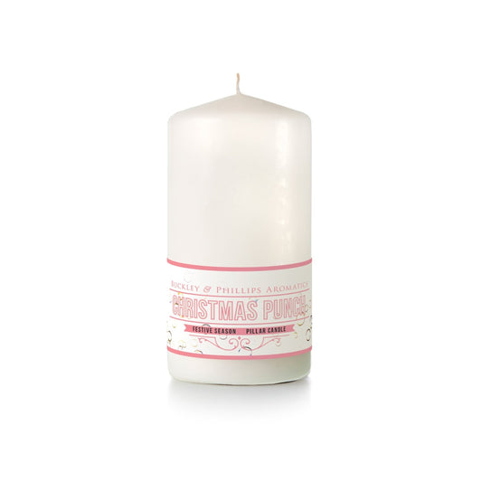 Christmas Punch Pillar Candle