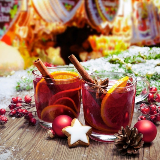 Christmas Punch Pillar Candle