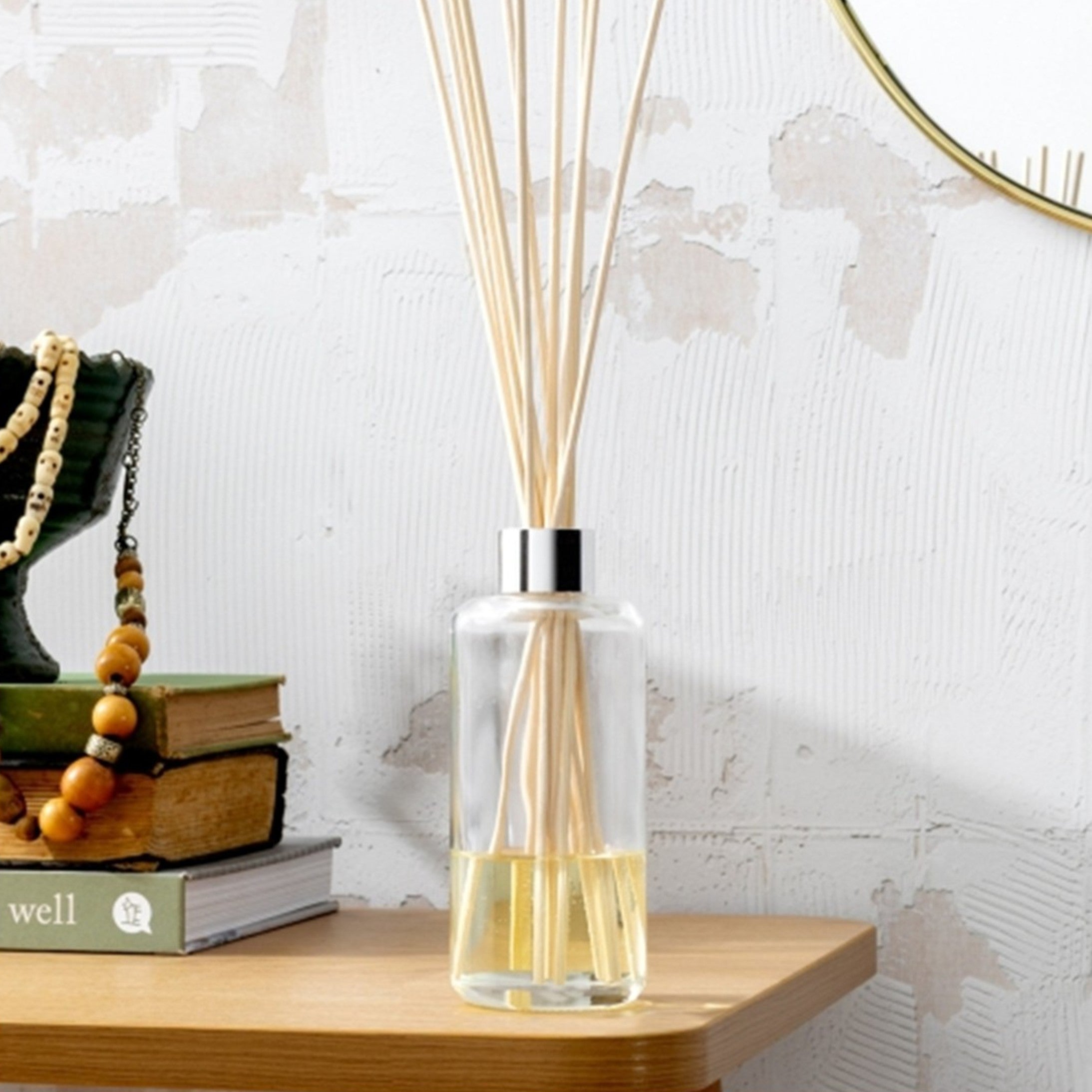 Clear Glass Reed Diffuser Bottle Tall