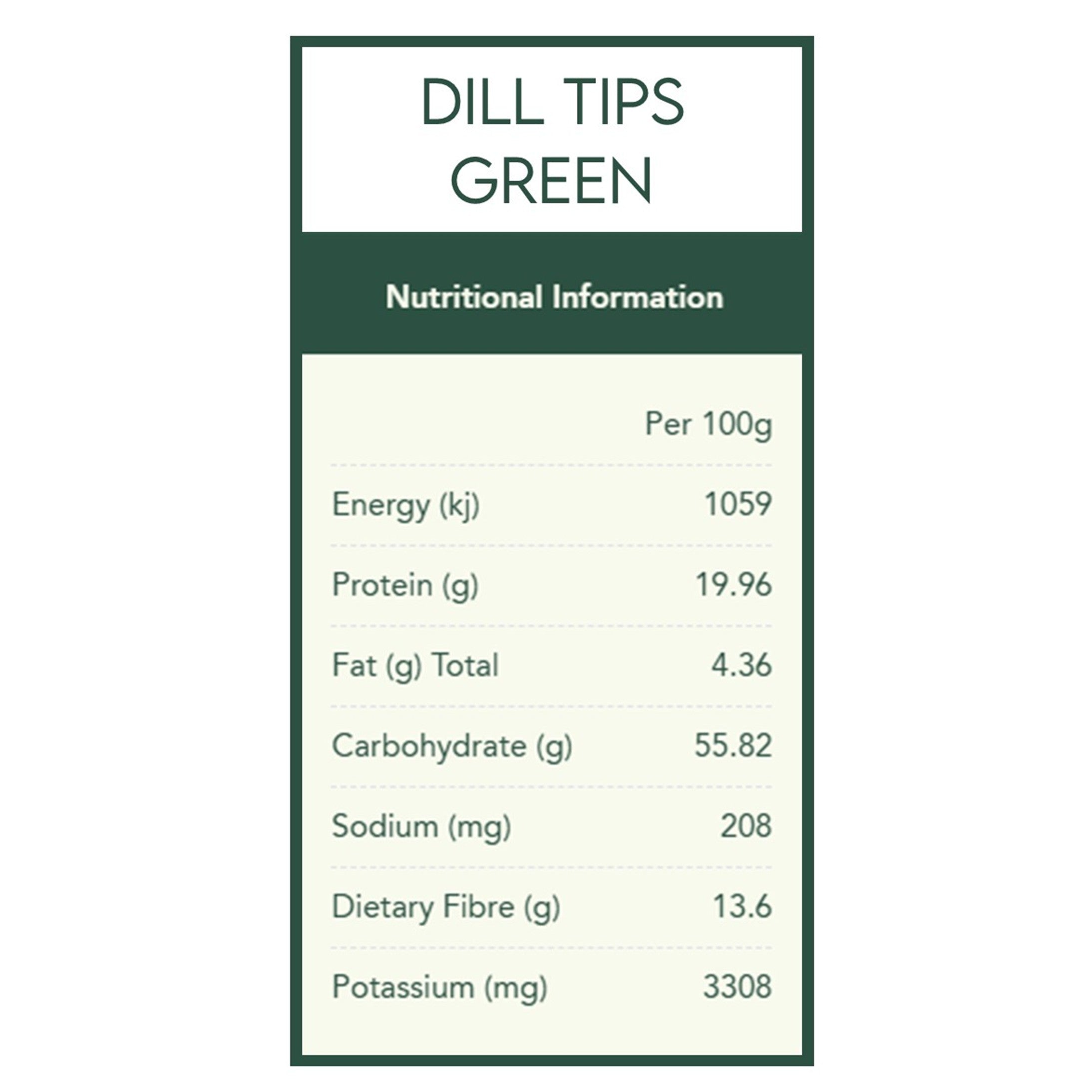 Dill Tips Green