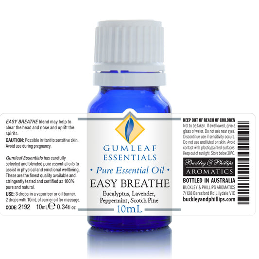 Easy Breathe Blended Essential Oils