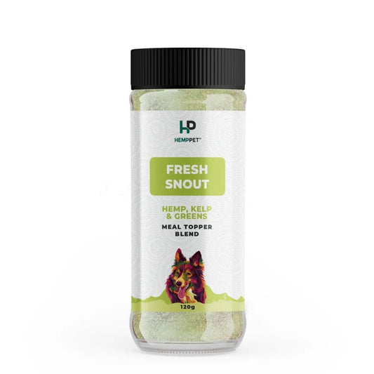 Fresh Snout Dog Breath Freshener & Dental Meal Topper | Kelp + Greens