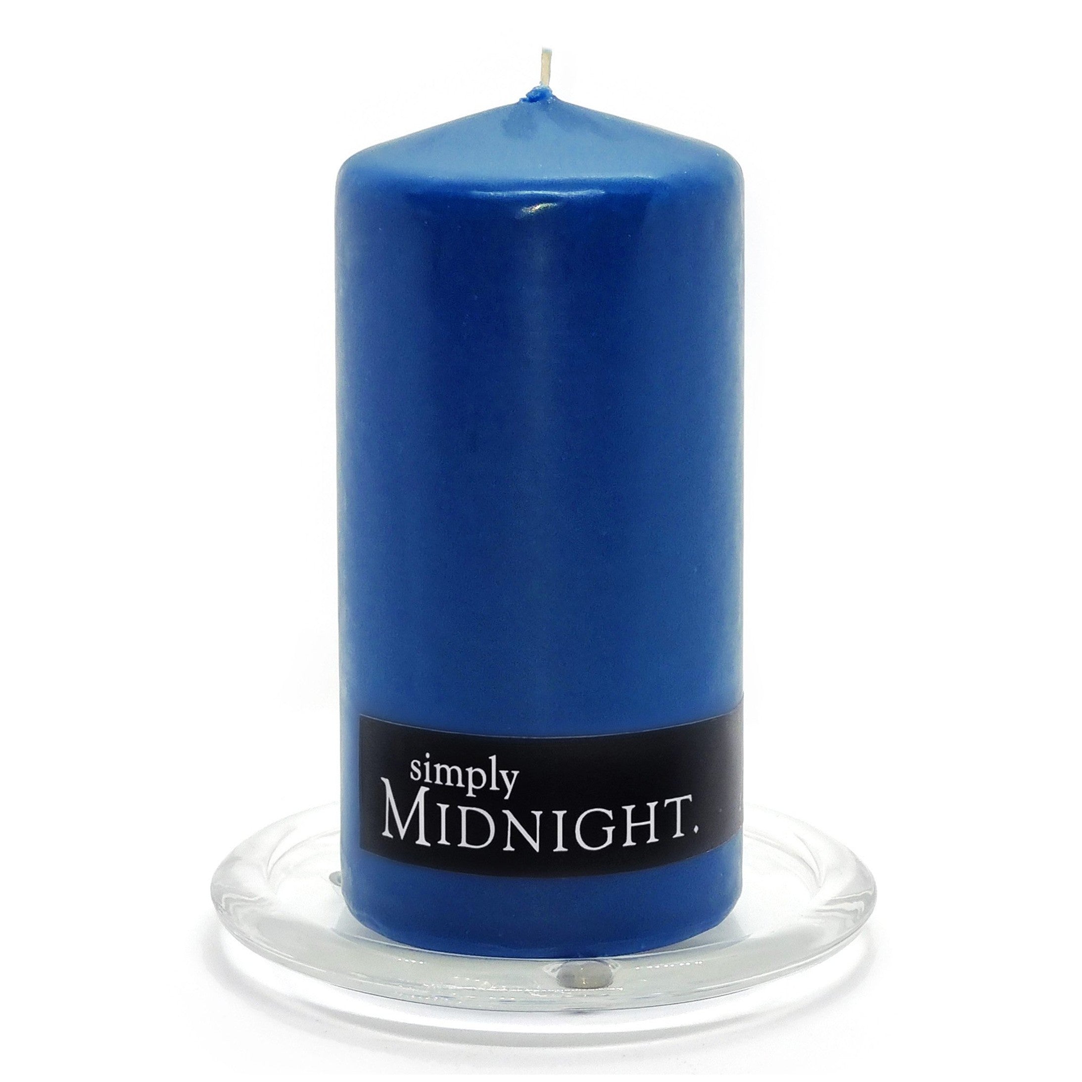 Glass Candle Plate