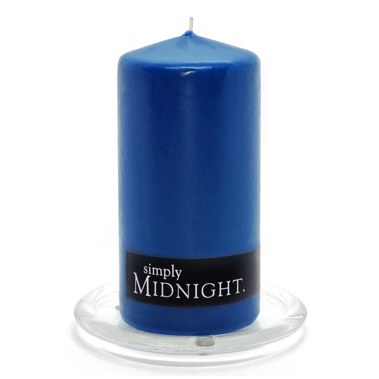 Glass Candle Plate