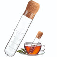 Load image into Gallery viewer, Glass Tea Infuser With Cork Lid
