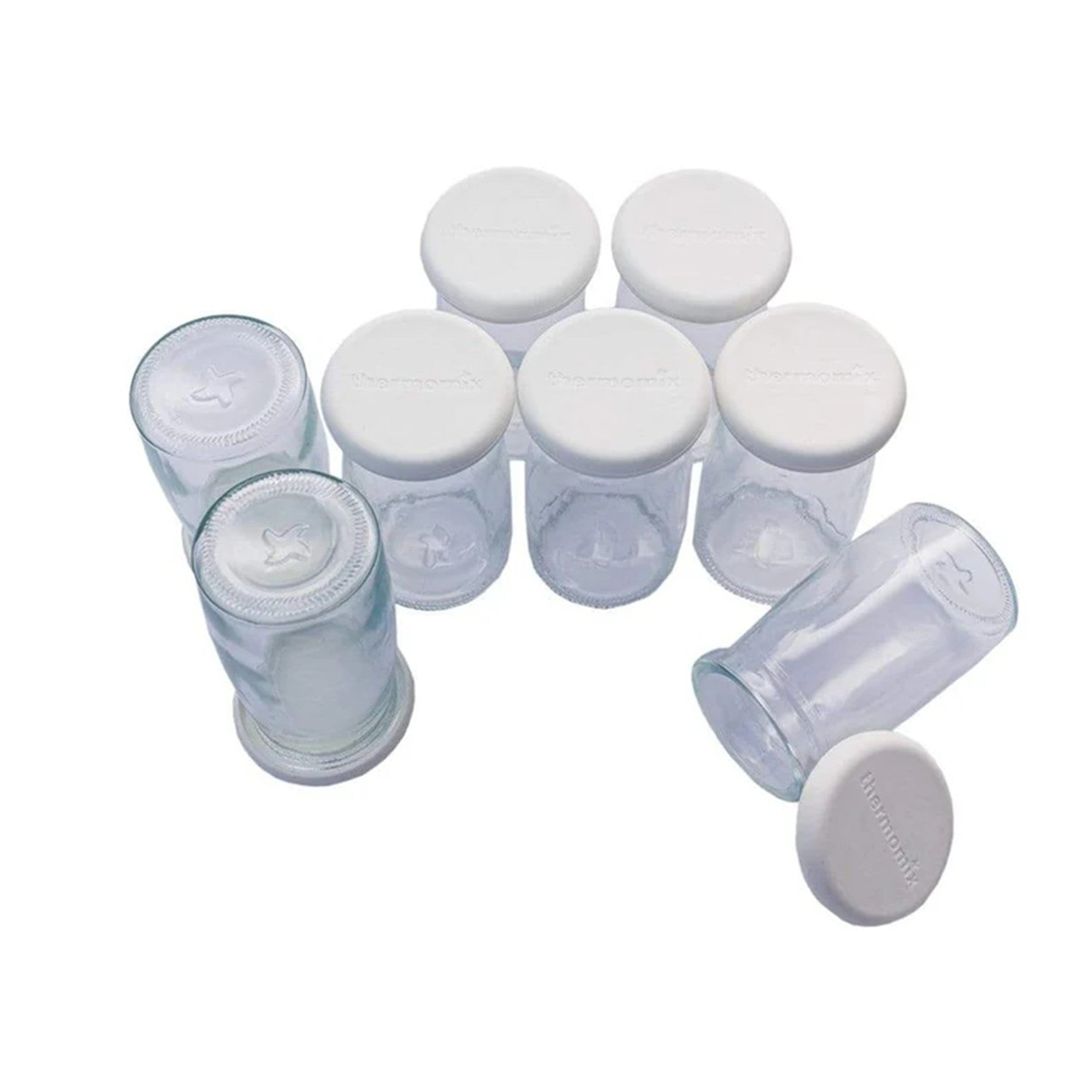 Glass Yoghurt Jars
