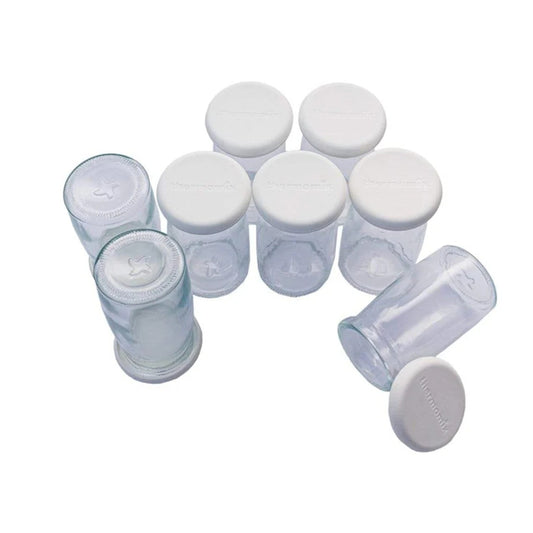 Glass Yoghurt Jars
