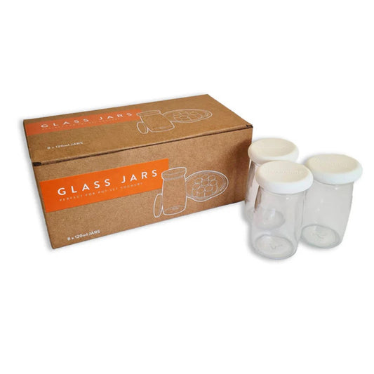 Glass Yoghurt Jars