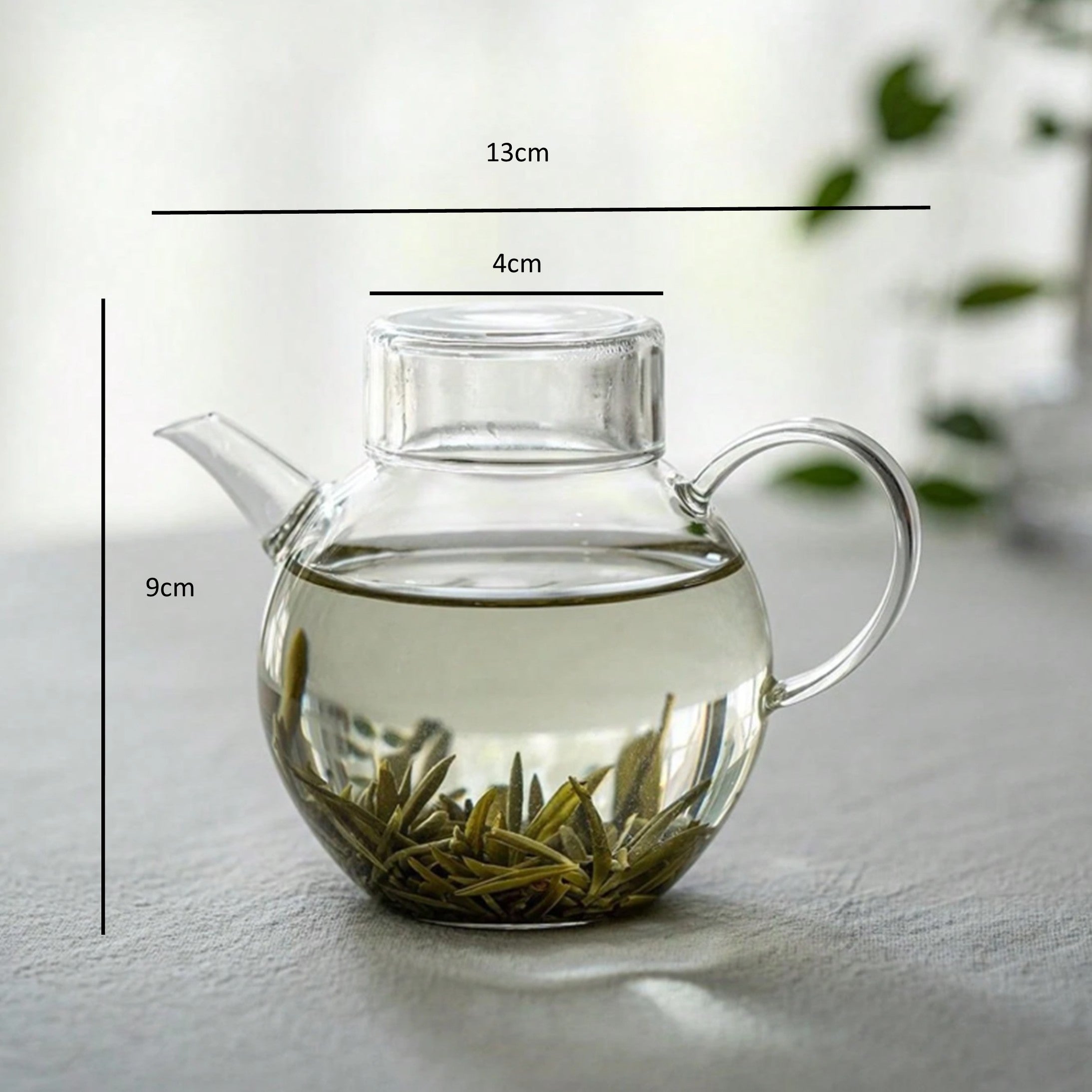 Glass Single-Person Teapot