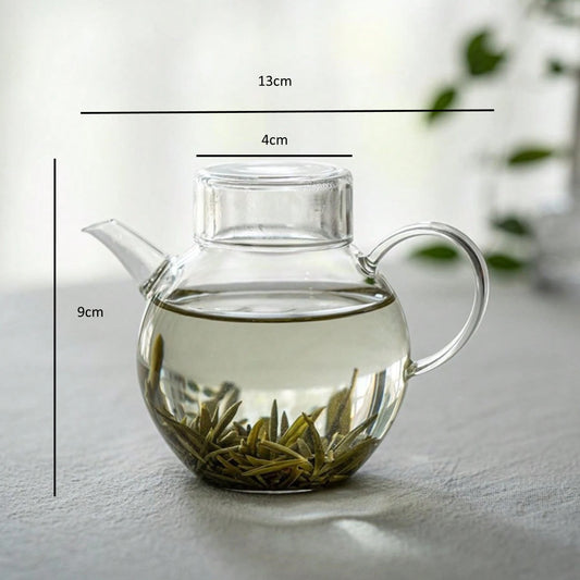 Glass Single-Person Teapot