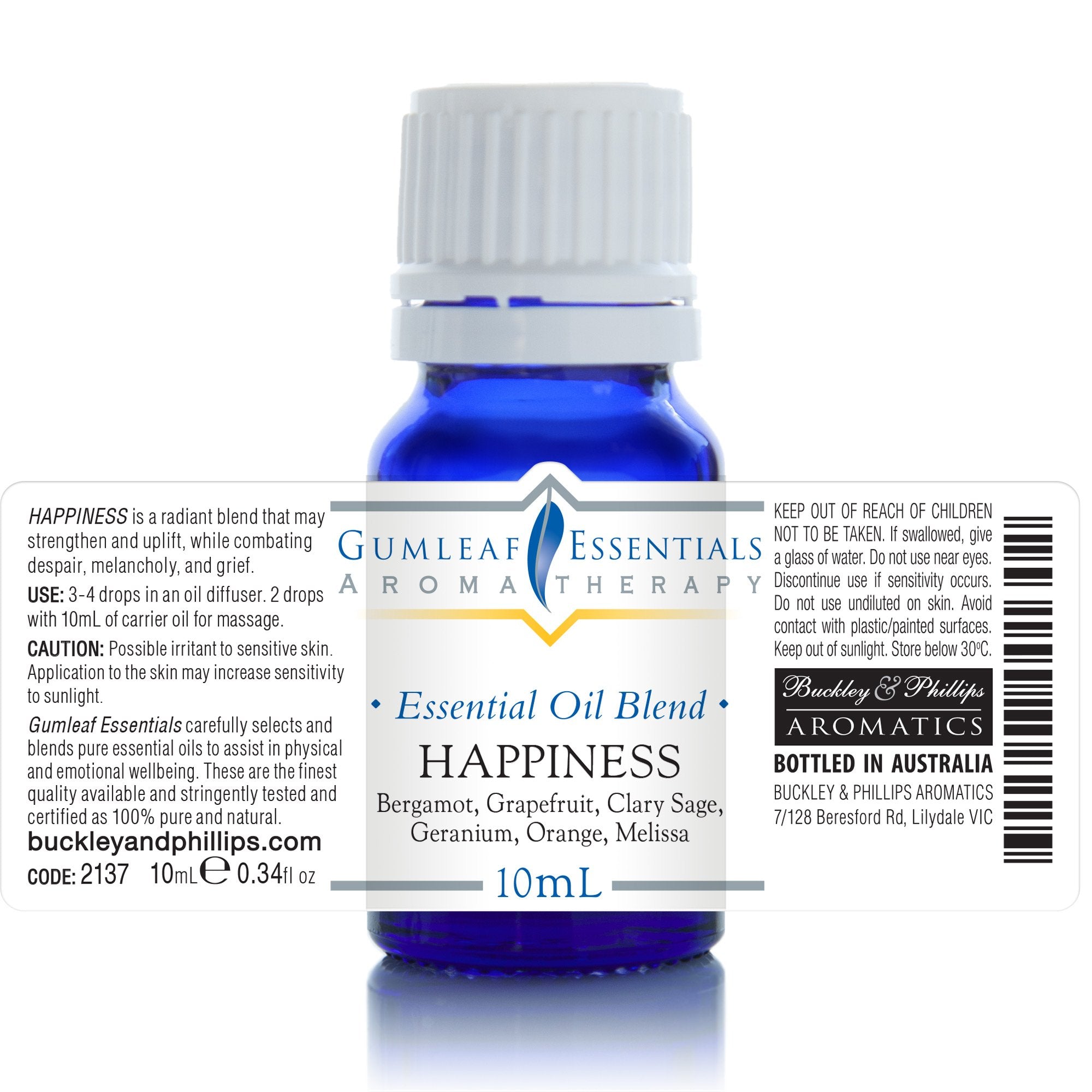Happiness Blended Essential Oils
