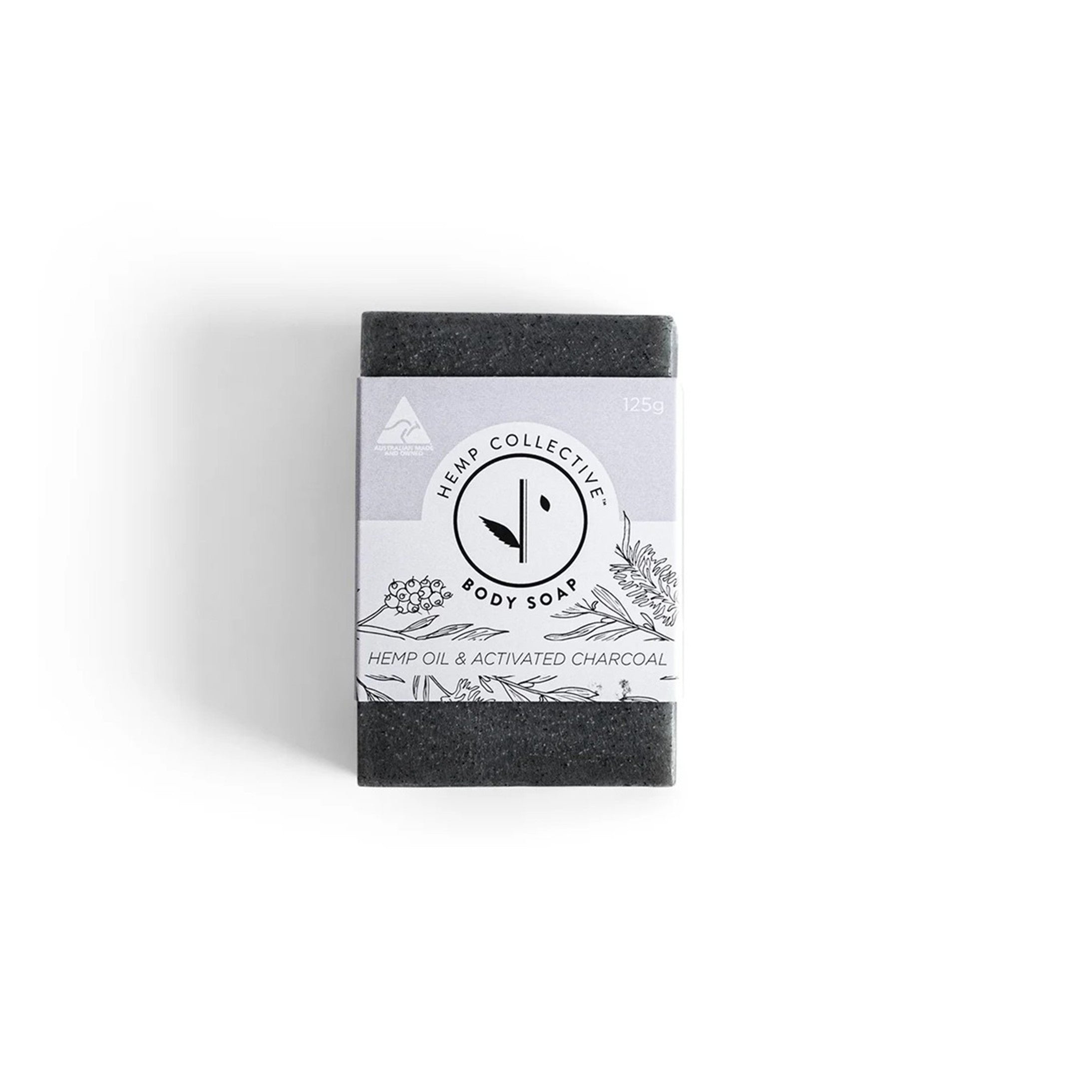 Hemp + Activated Charcoal Cleansing Bar