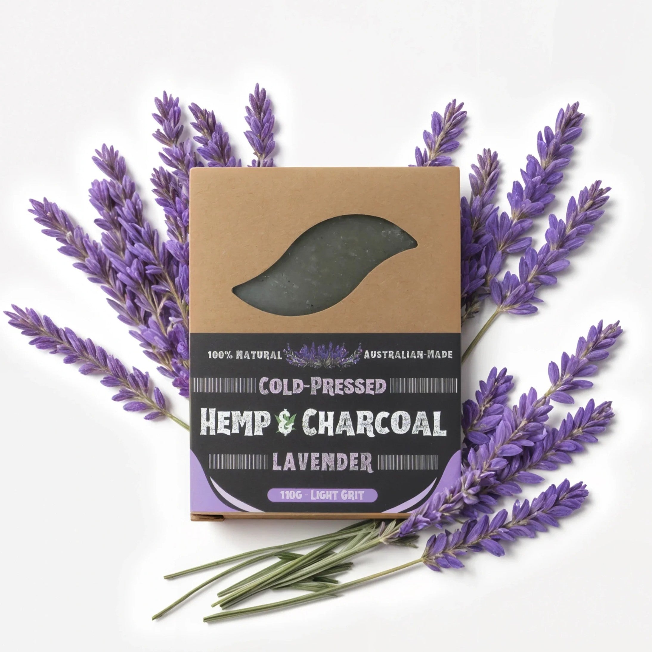 Hemp, Lavender & Lemon Myrtle Cleansing Bar