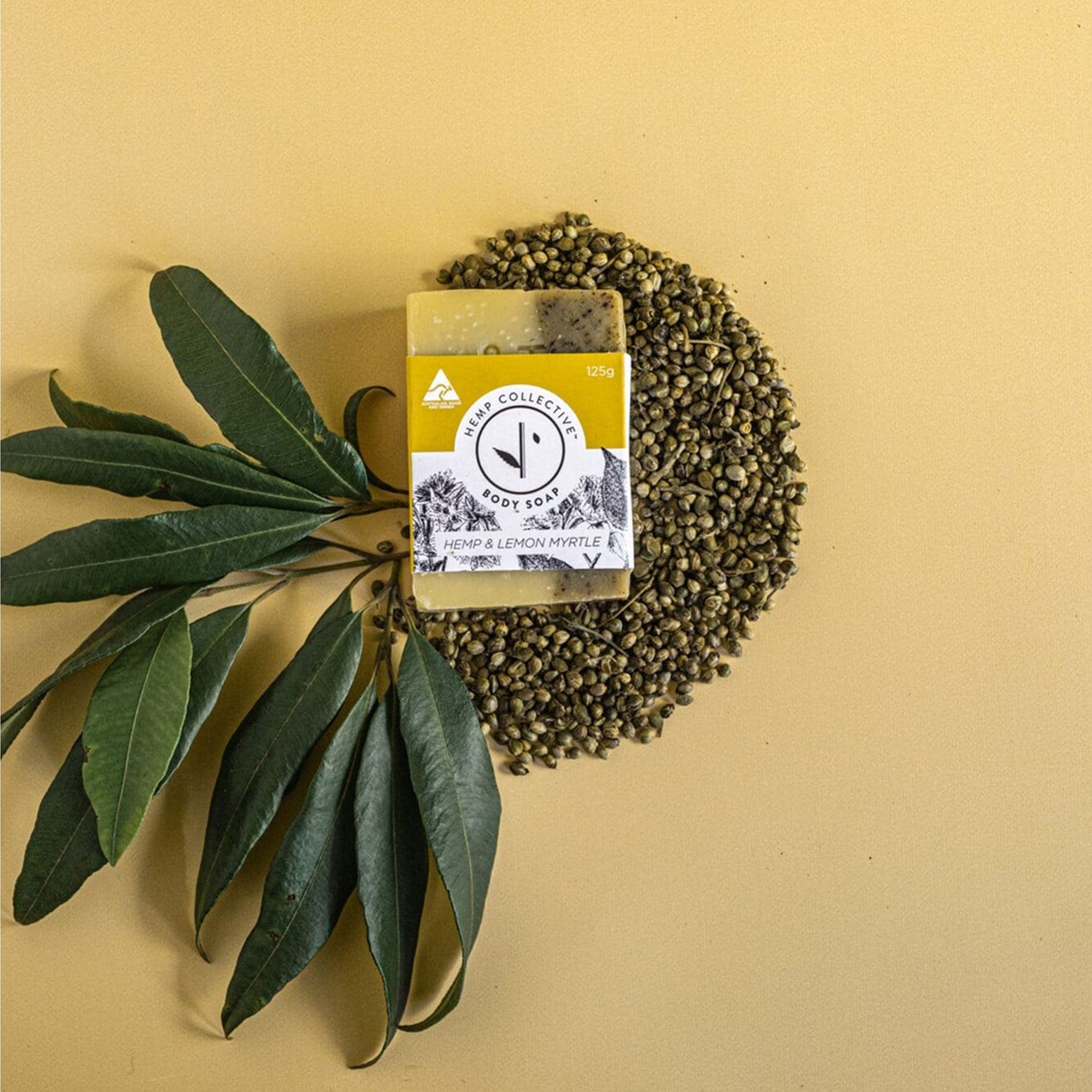 Hemp + Lemon Myrtle Nourishing Cleansing Bar