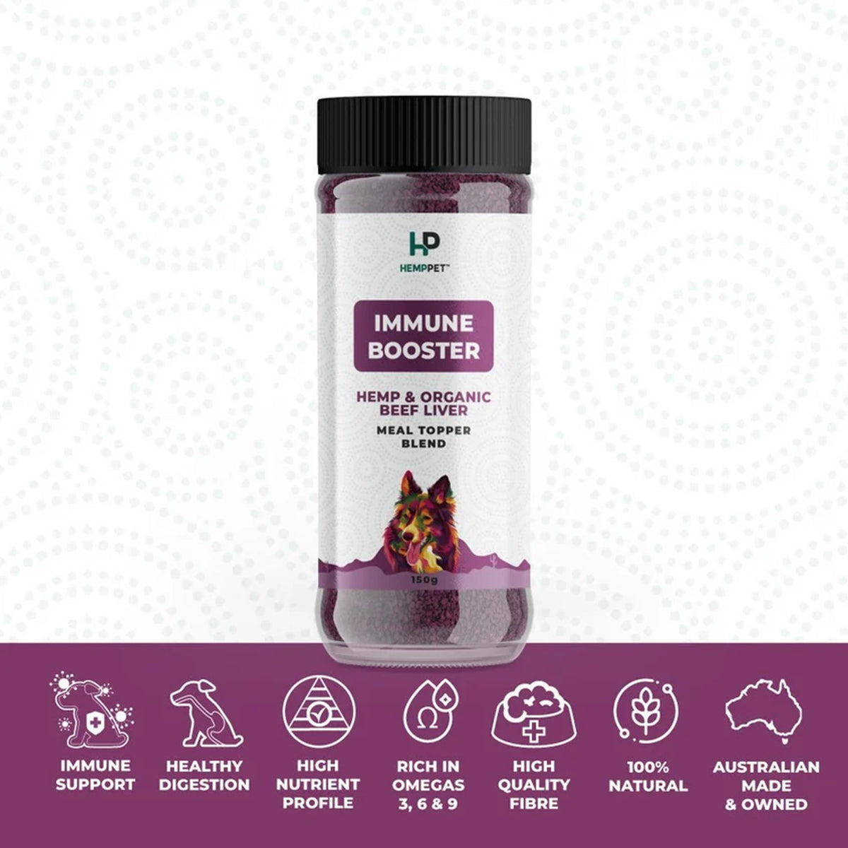 Immune Booster | Beef Liver & Hemp Meal Topper
