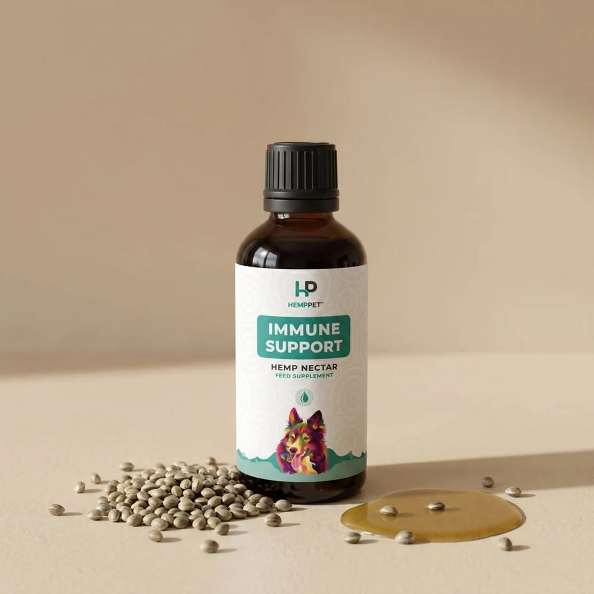 Raw Hemp Nectar, Immune Support | 100ml