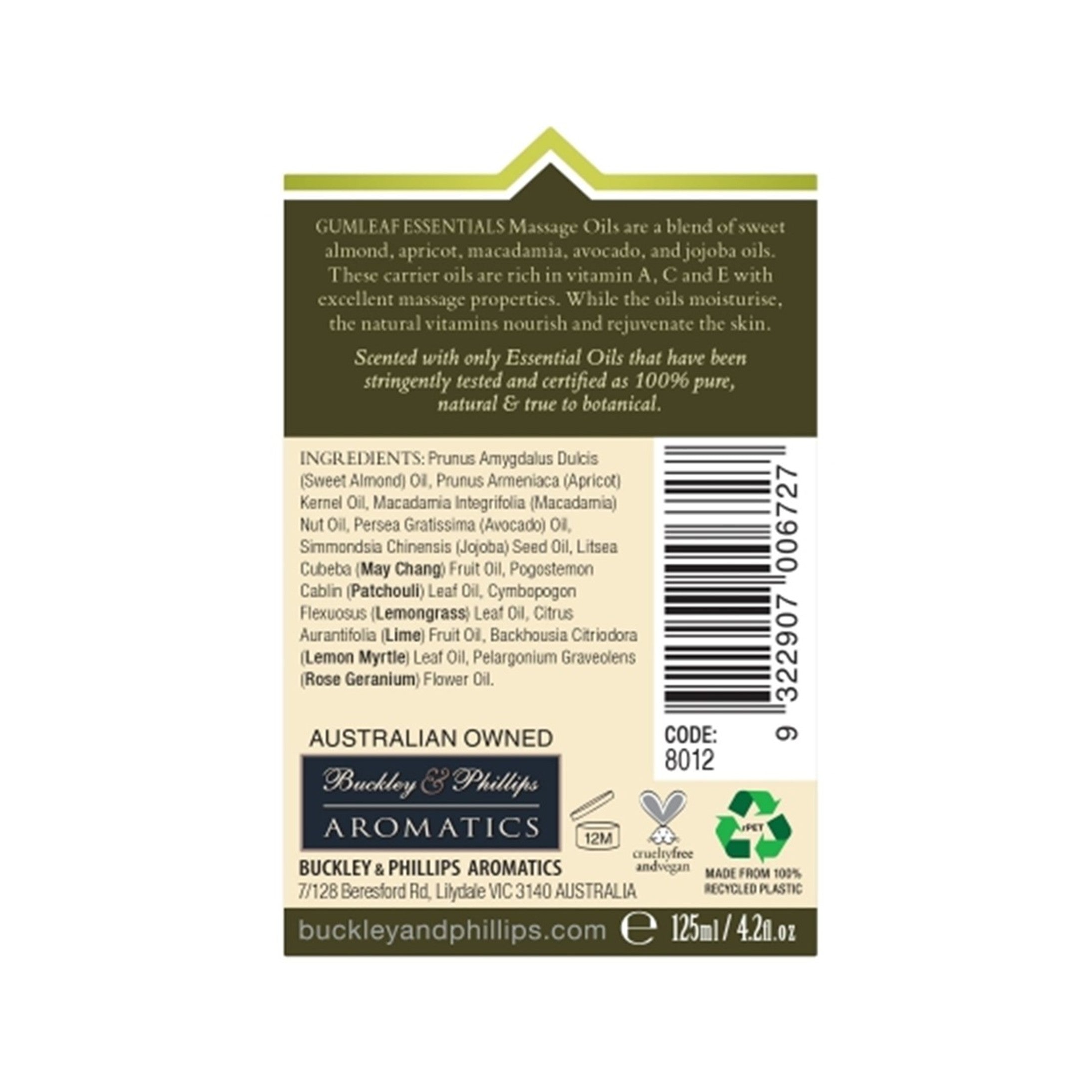 Massage Oil - Indulgence