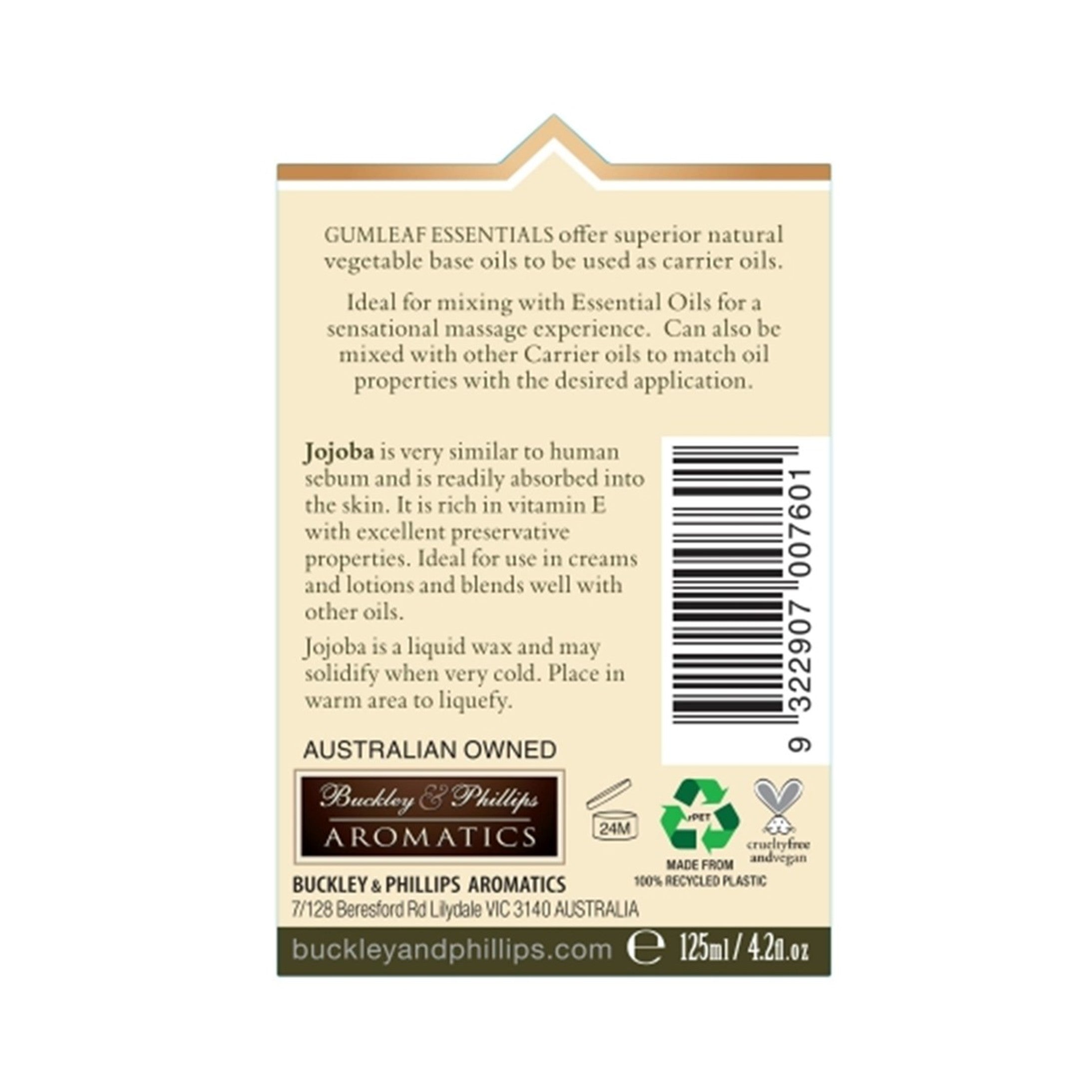 Carrier Oil - Jojoba