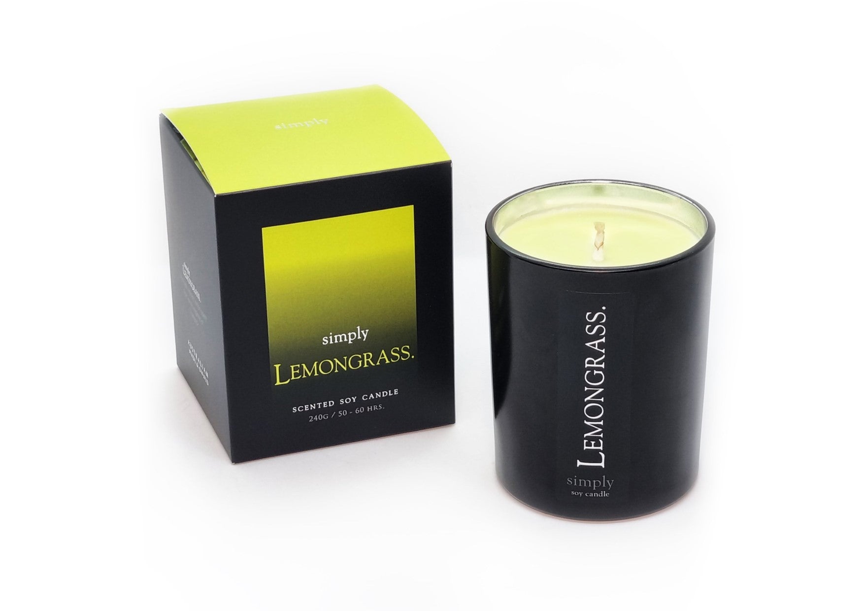 Lemongrass Soy Jar Candle