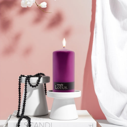 Lotus Pillar Candle