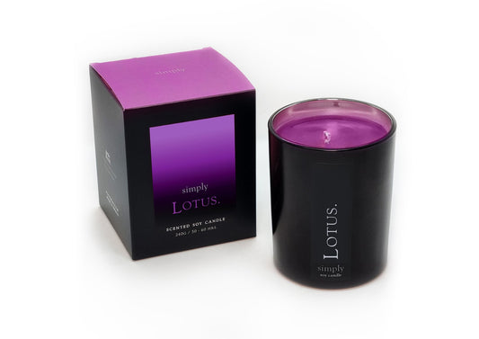 Lotus Soy Jar Candle