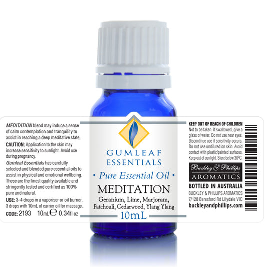 Meditation Blended Essential Oils