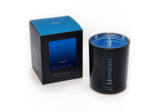 Midnight Soy Jar Candle