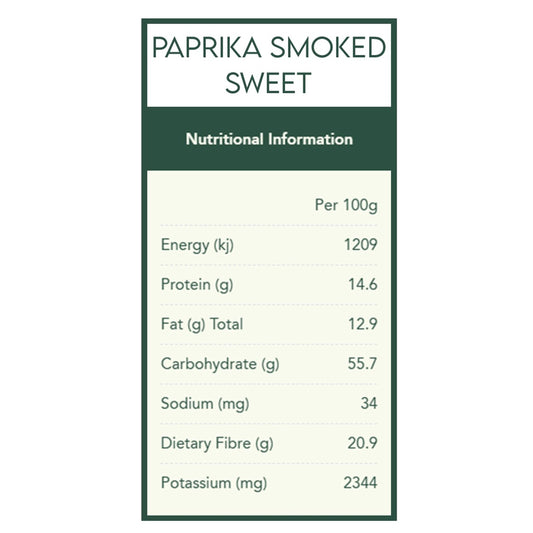 Paprika Smoked Sweet