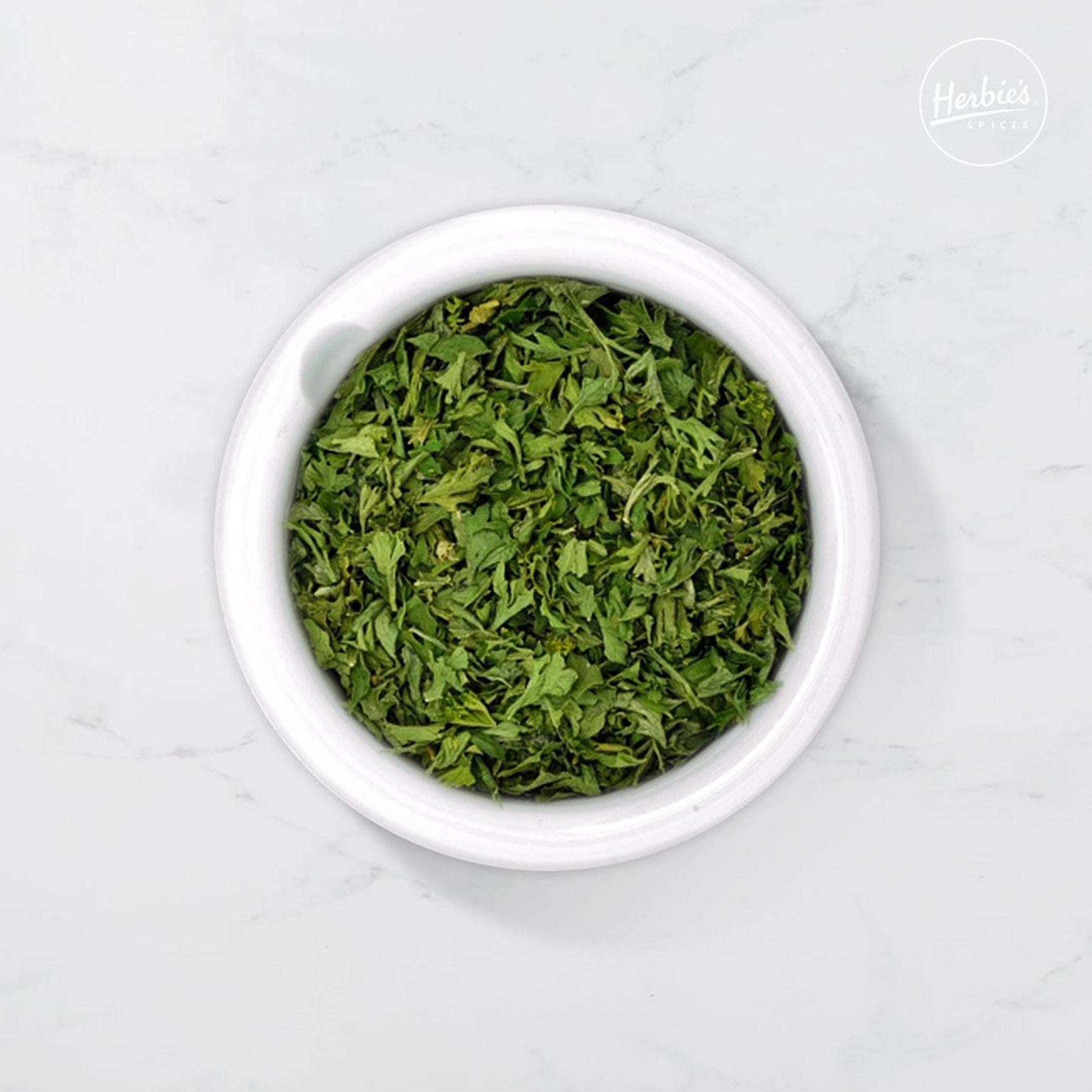 Parsley Leaves Rubbed