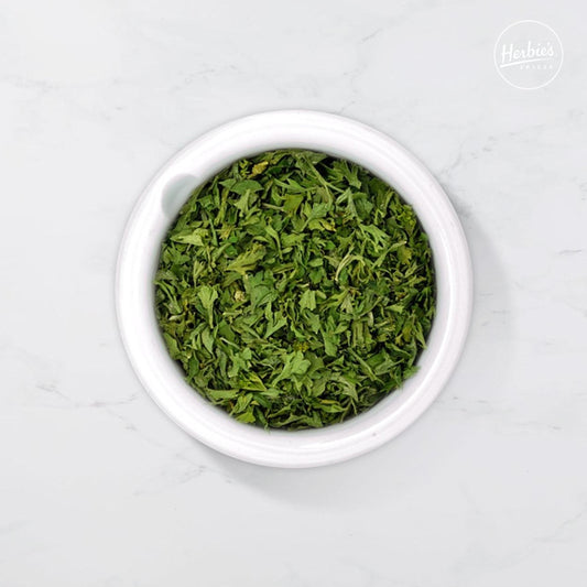 Parsley Leaves Rubbed