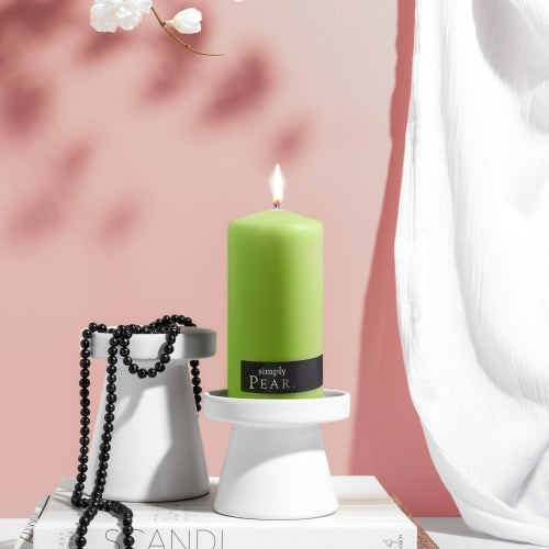 Pear Pillar Candle