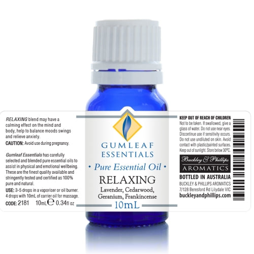 Relaxing Blended Essential Oils