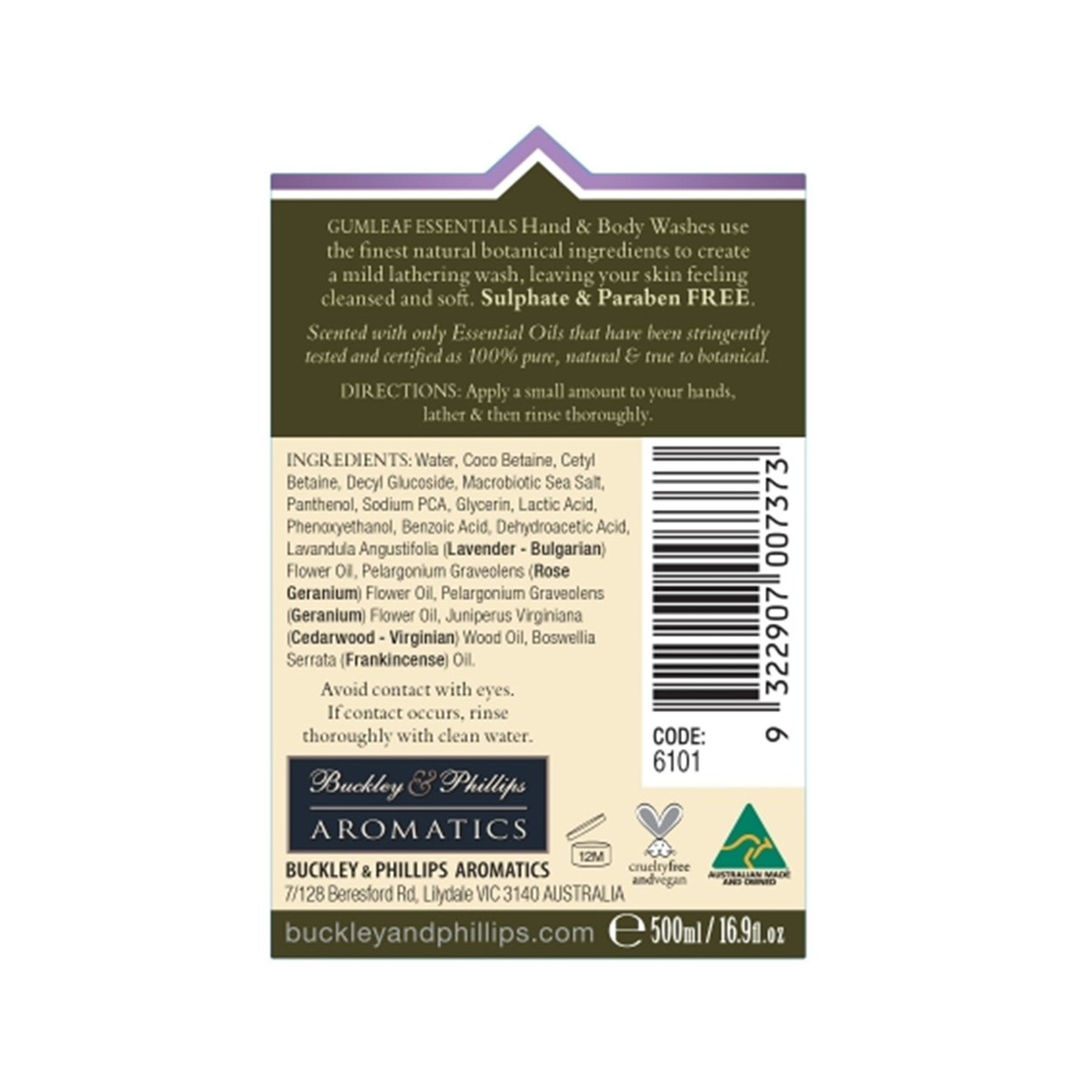 Relaxing Hand & Body Wash