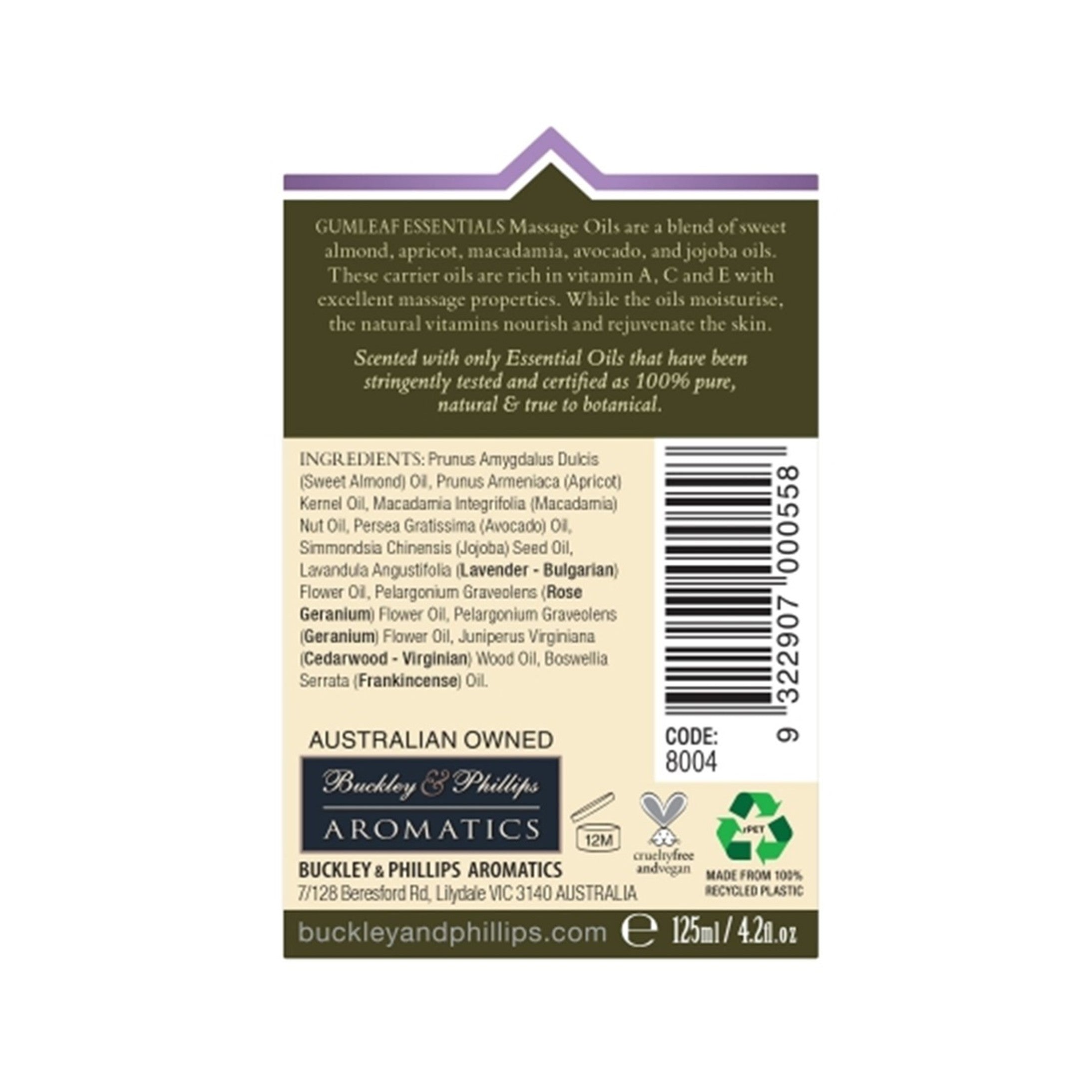 Massage Oil - Relaxing