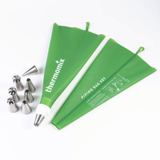 Reusable Piping Bag Set with Nozzles