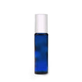Load image into Gallery viewer, 9ml Empty Blue Glass Roller Bottle With White Cap
