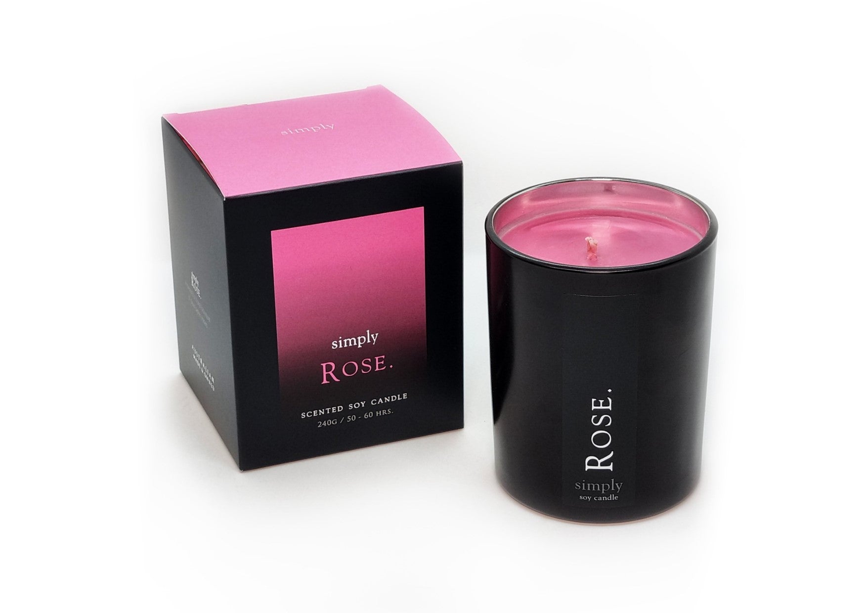 Rose Soy Jar Candle