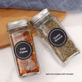 Load image into Gallery viewer, Sticker Spice Labels - Round Black
