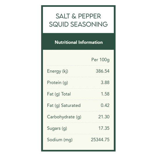 Salt & Pepper Squid
