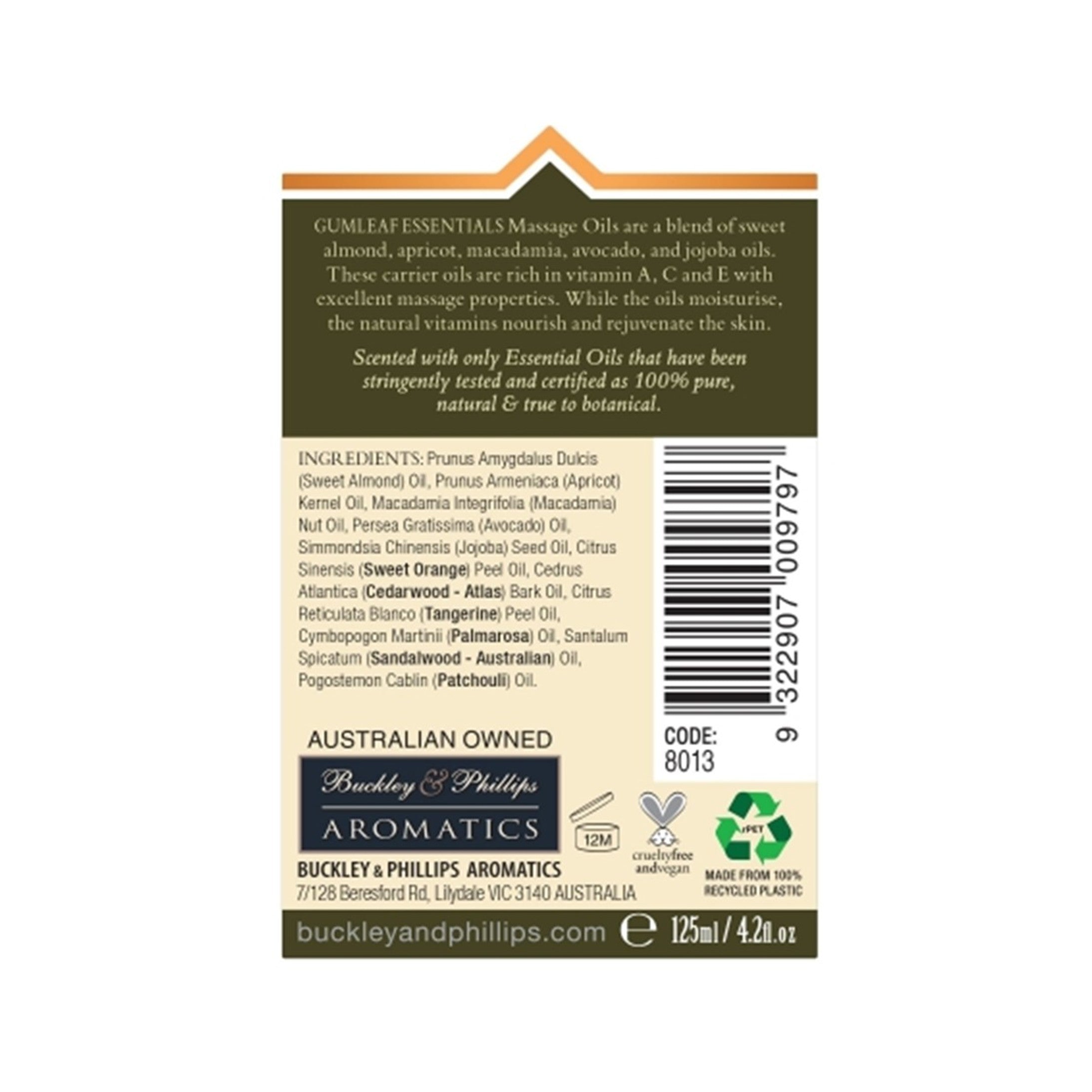 Massage Oil - Soothing