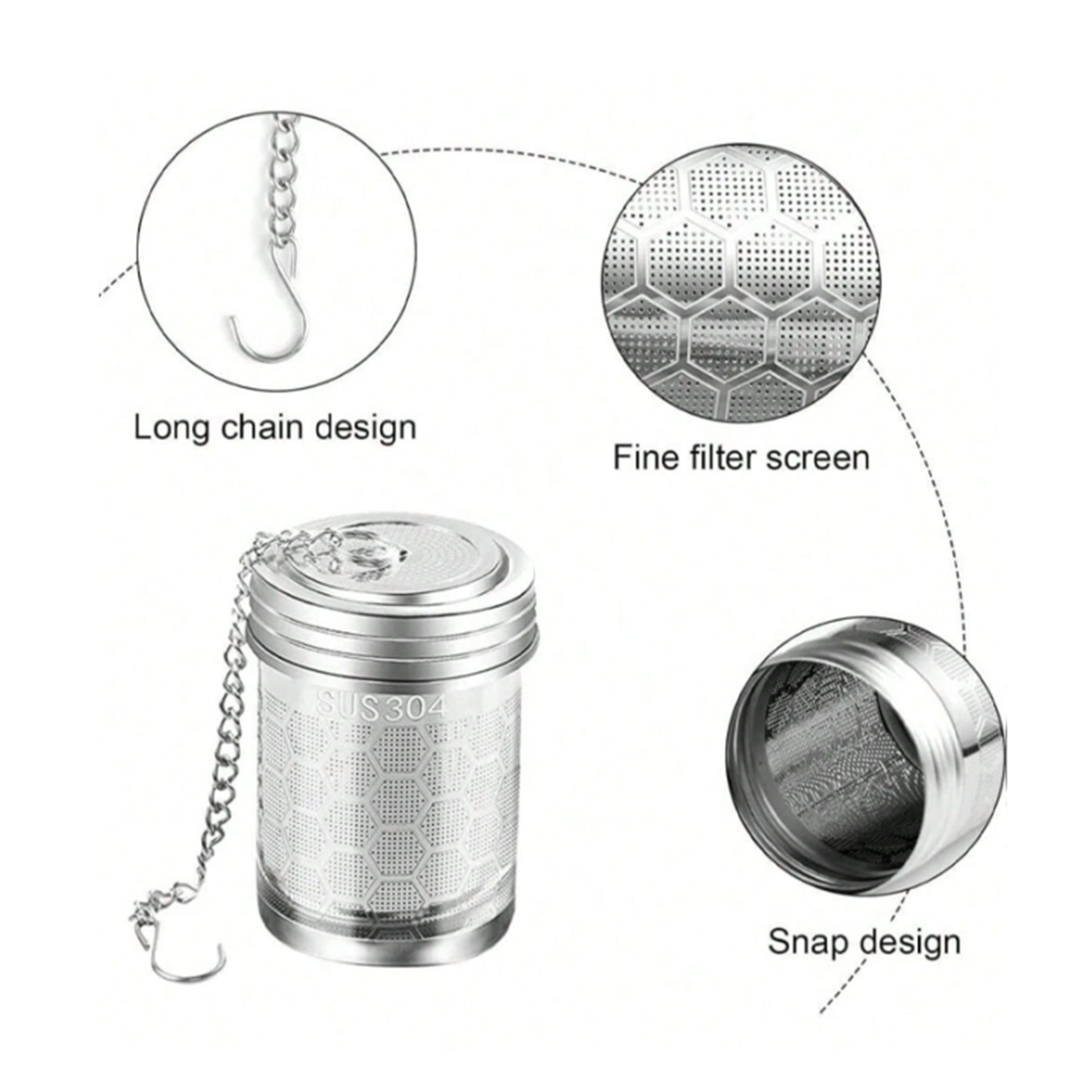 Stainless Steel Pot Tea Infuser