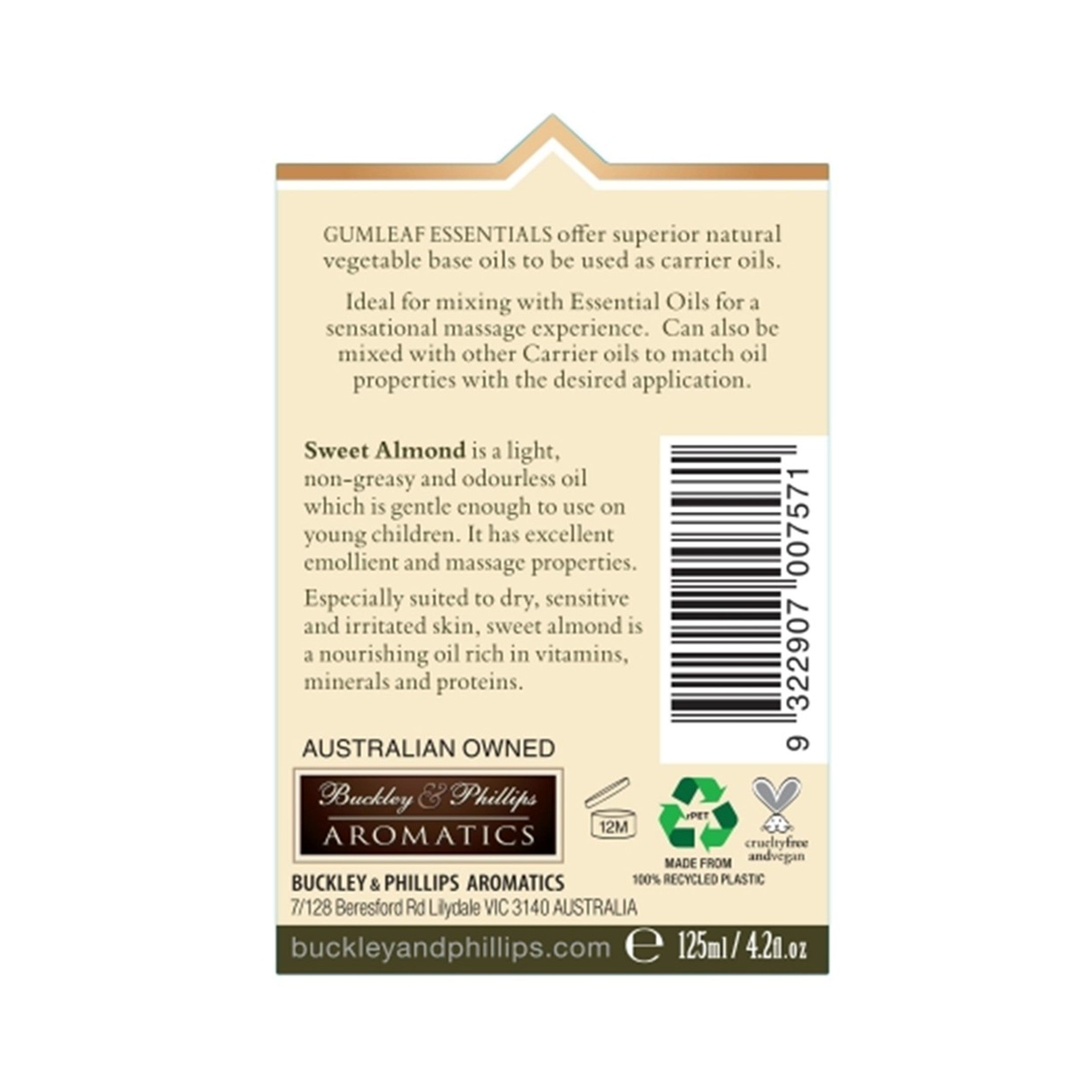Carrier Oil - Sweet Almond