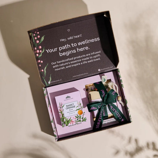 Natural Skincare Gift Set | Sweet Orange