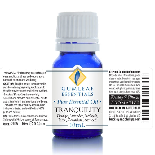 Tranquility Blended Essential Oils