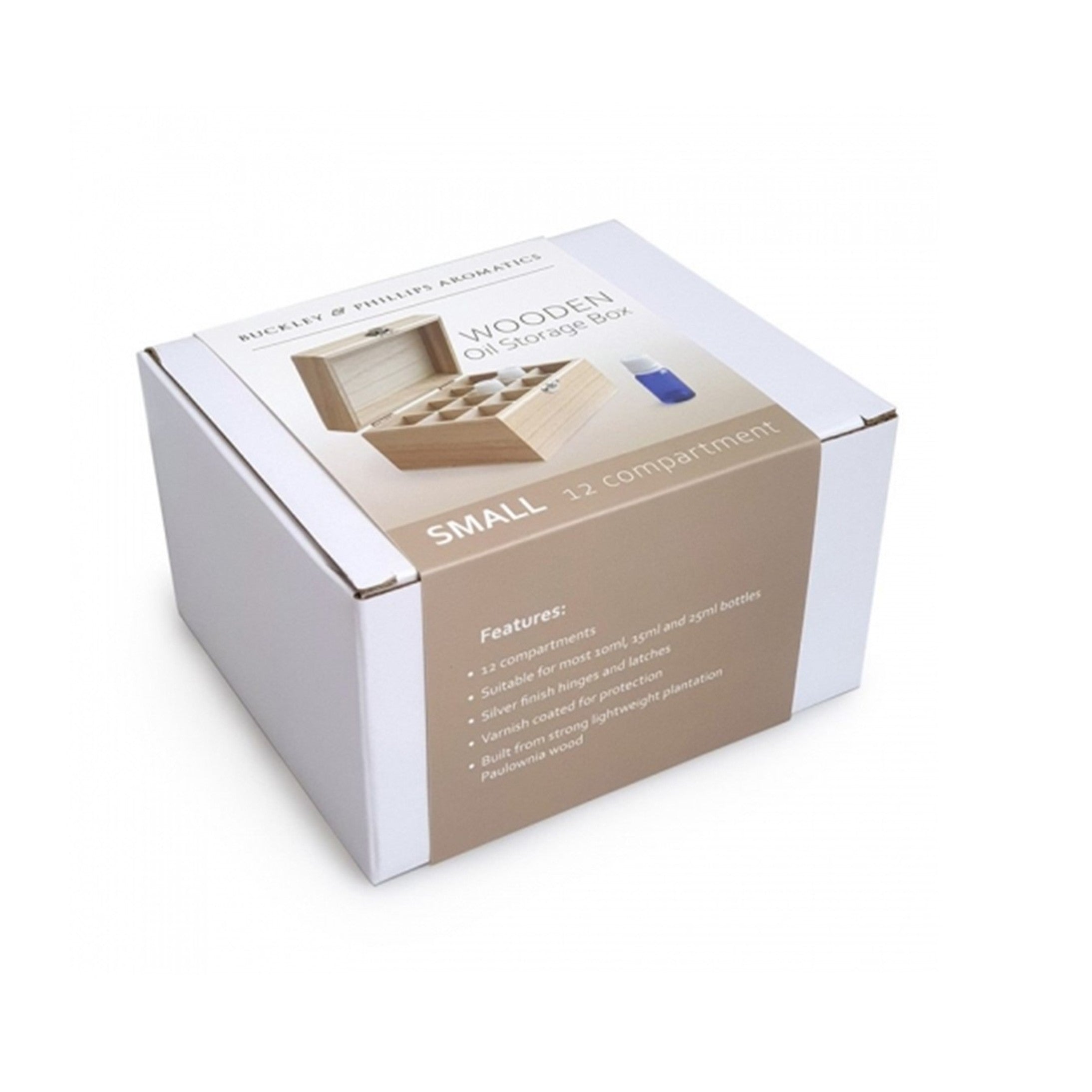 Wooden Oil Storage Box - Small