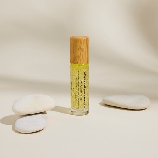 Crystal Wellness Roller | Clear Quartz